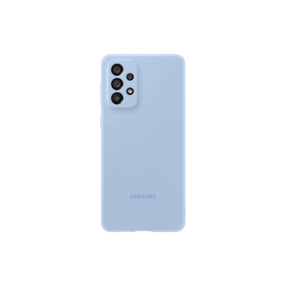 Samsung Silicone Cover for the Samsung Galaxy A73 5G Blue