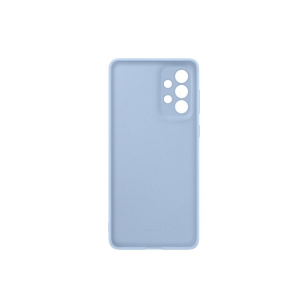 Samsung Silicone Cell Phone Cover for the Samsung Galaxy A73 5G Blue