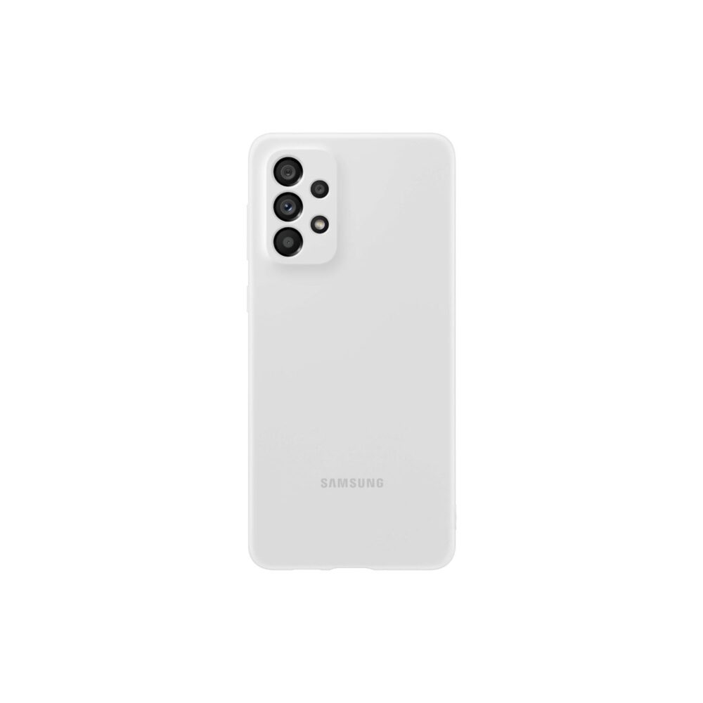Samsung Silicone Cover for the Samsung Galaxy A73 5G White