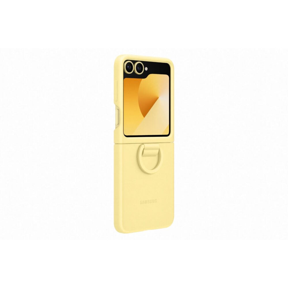 Official Samsung Galaxy Z Flip6 Silicone Case – Yellow
