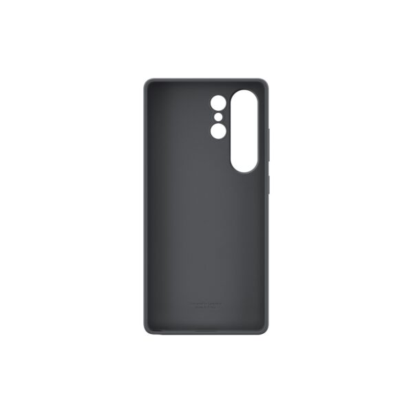 Samsung Galaxy S25 Ultra Case - Official Samsung Silicone Protective Cover - Black - Image 2