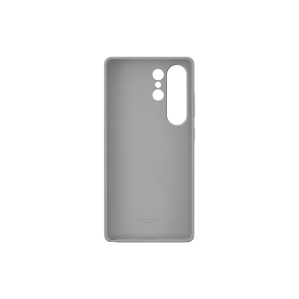 Samsung Galaxy S25 Ultra Case - Official Samsung Silicone Protective Cover - Grey - Image 2