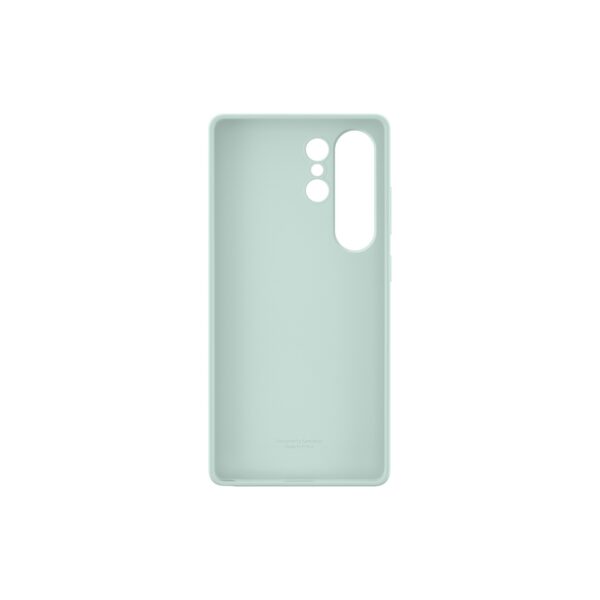 Samsung Galaxy S25 Ultra Case - Official Samsung Silicone Protective Cover - Mint - Image 2