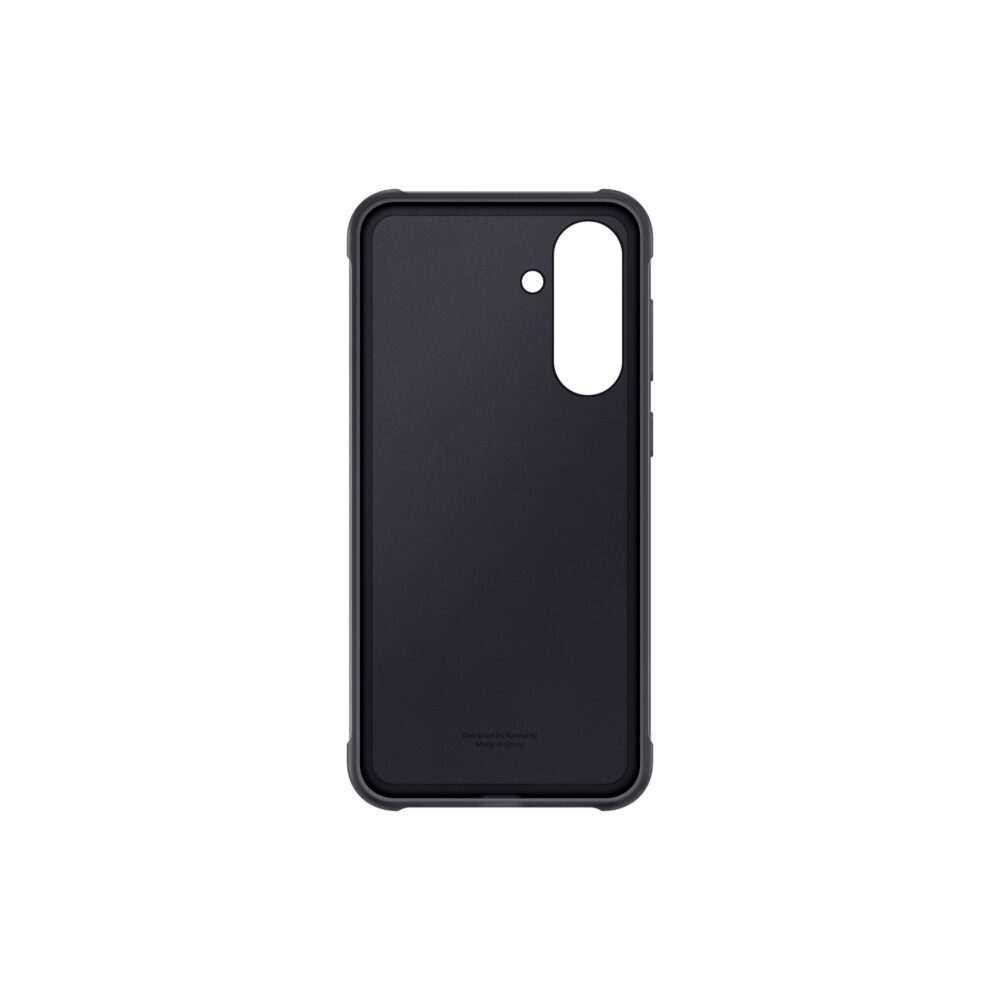Front view of the Official Samsung Rugged Case for Samsung Galaxy A56 in black