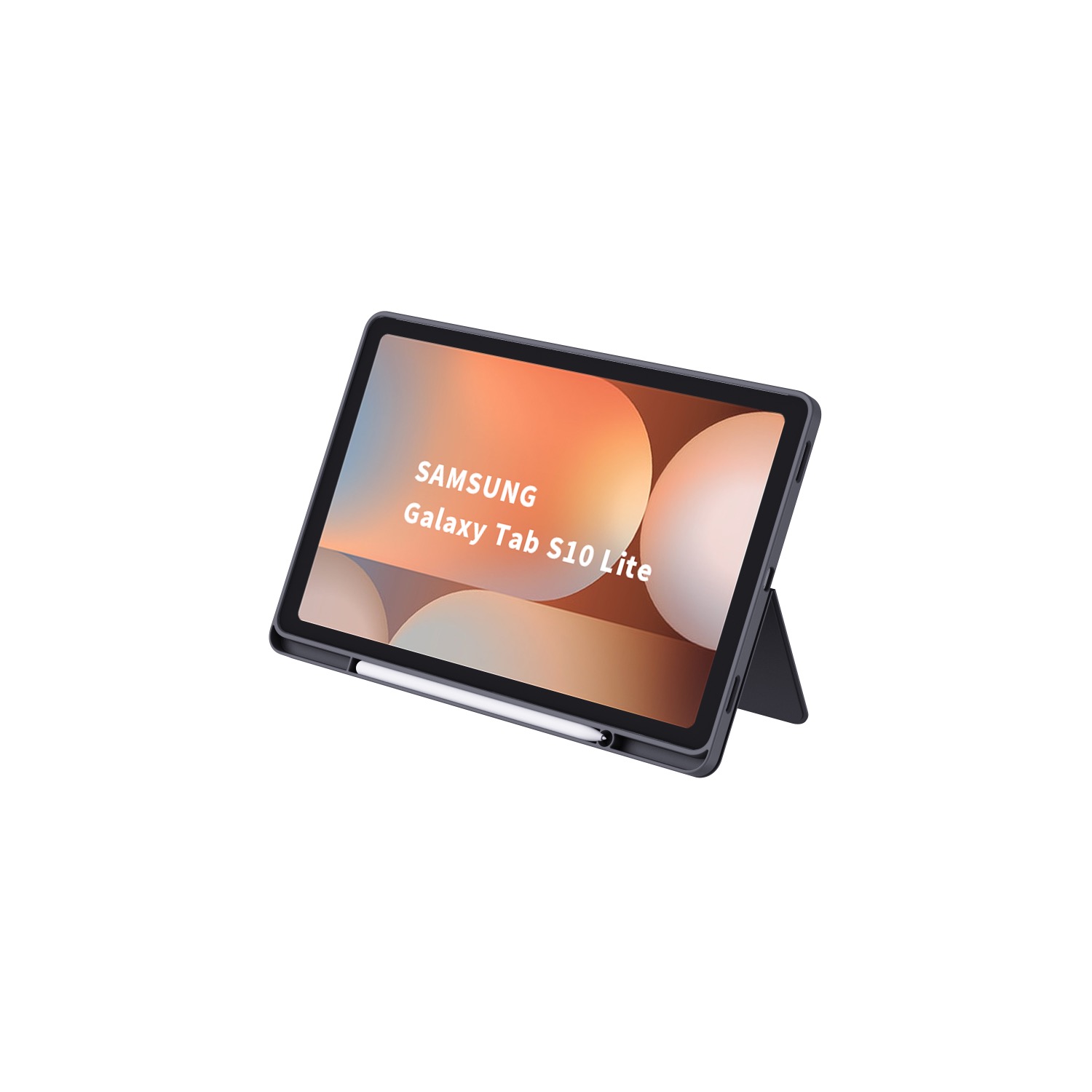 Samsung Galaxy Tab (S10 Lite/S10 FE/S9 FE/S9) SMAPP Bluetooth Keyboard Case - Black - Image 4