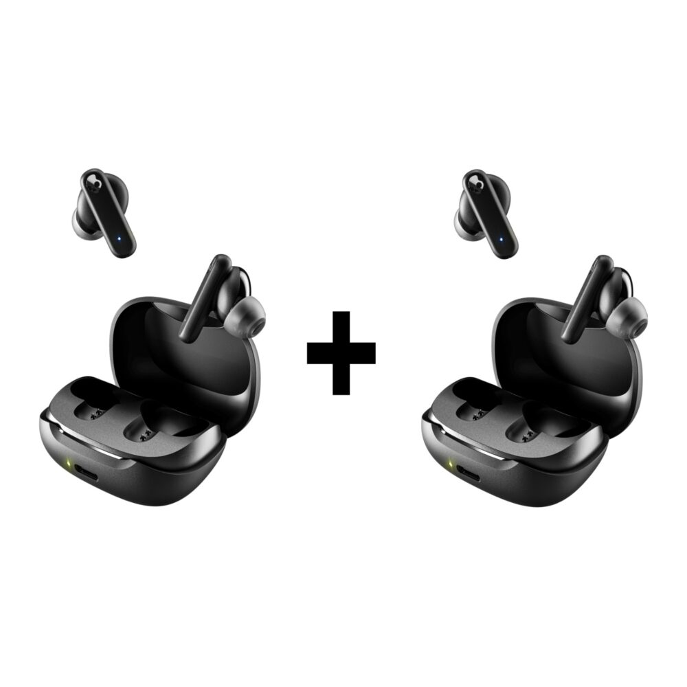 Skullcandy Smokin Buds® True Wireless Earbuds - True Black (2 Pack)
