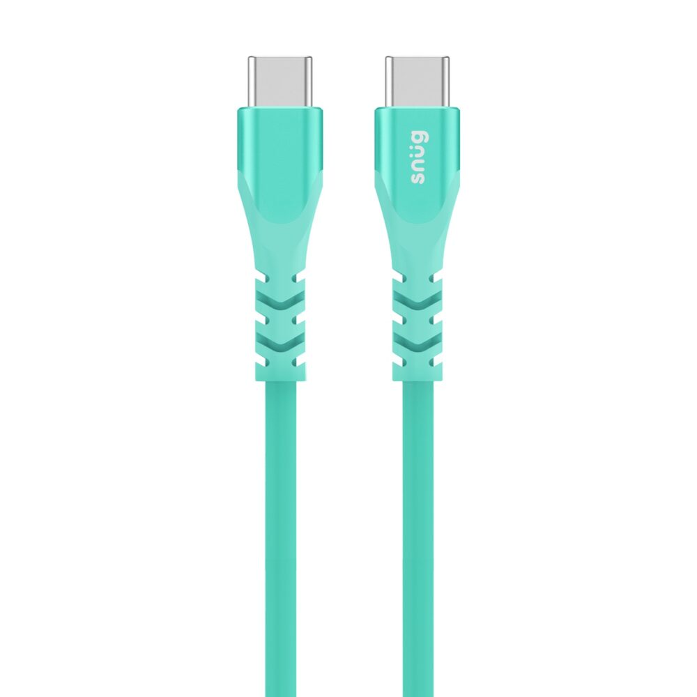 Snug 60W Type C To Type C Cable - 1.2M Blue