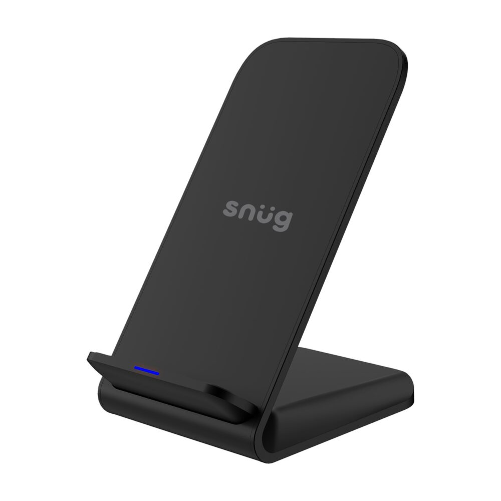 Snug 15W Wireless Stand Charger - Black