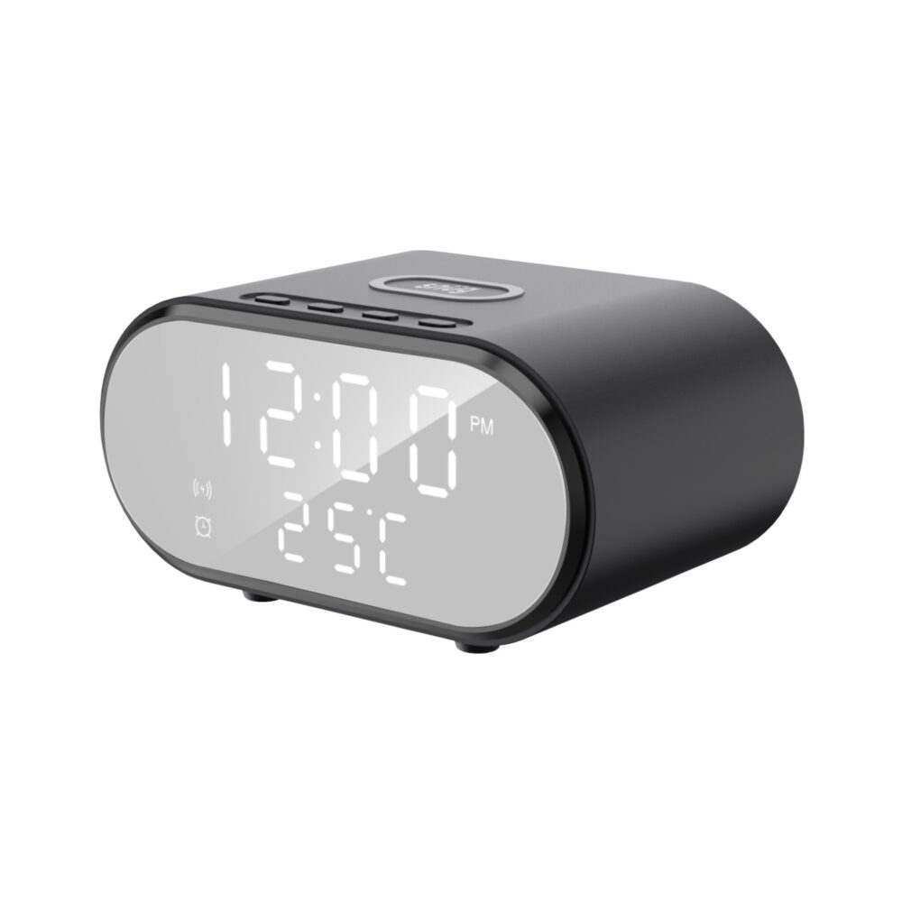 Snug 15W Wireless Clock Charger - Black