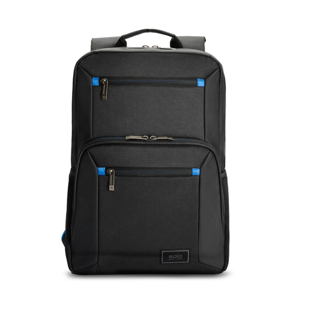 Solo Dash Backpack โ Up to 15.6" โ Black / Blue