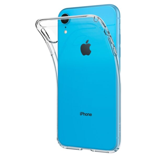 A Clear Apple iPhone XR Spigen Liquid Crystal Phone Case for your Mobile Device Protection