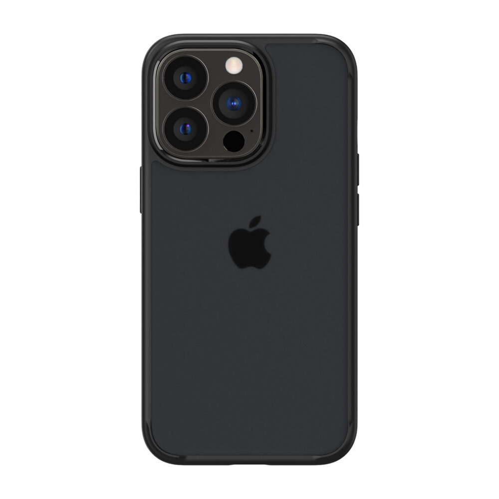 Apple iPhone 13 Pro Max Black Spigen Crystal Hybrid Cell Phone Case