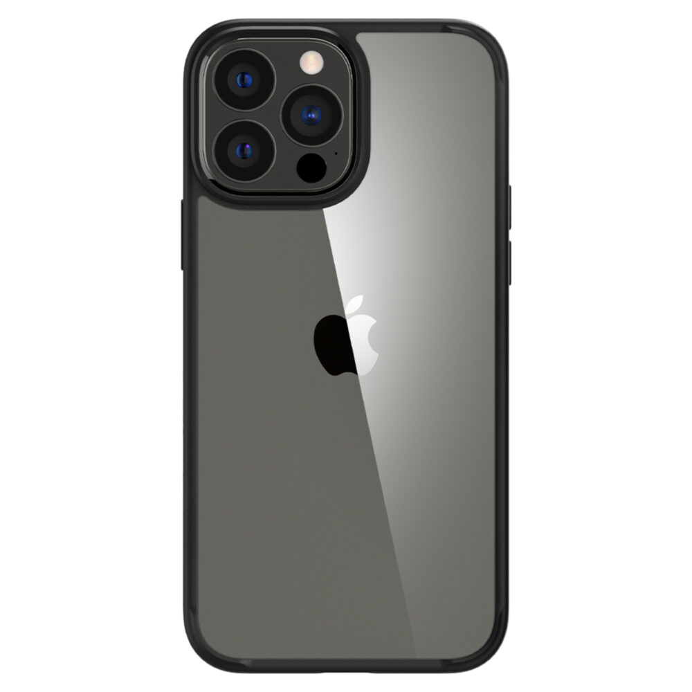 Apple iPhone 13 Pro Black Spigen Crystal Hybrid Cell Phone Case