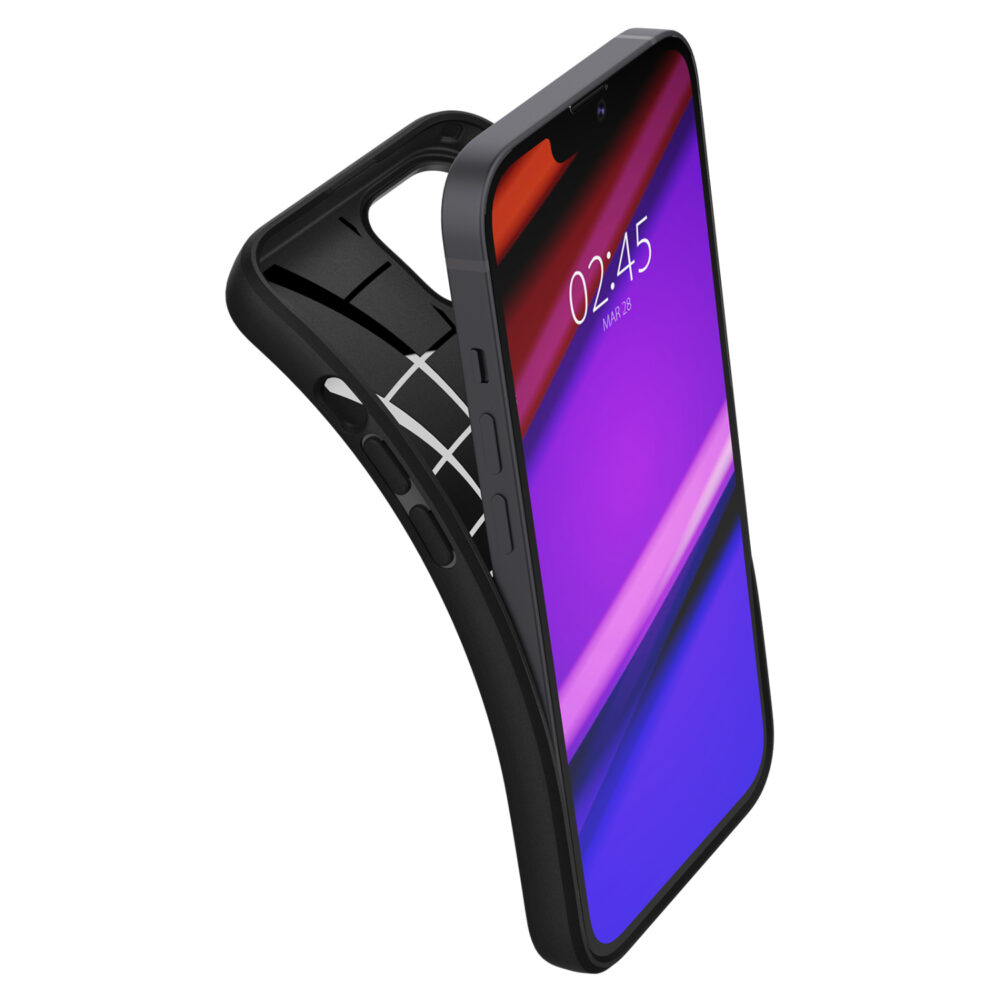 Spigen Core Armor Cell Phone Case for the Apple iPhone 13 Black