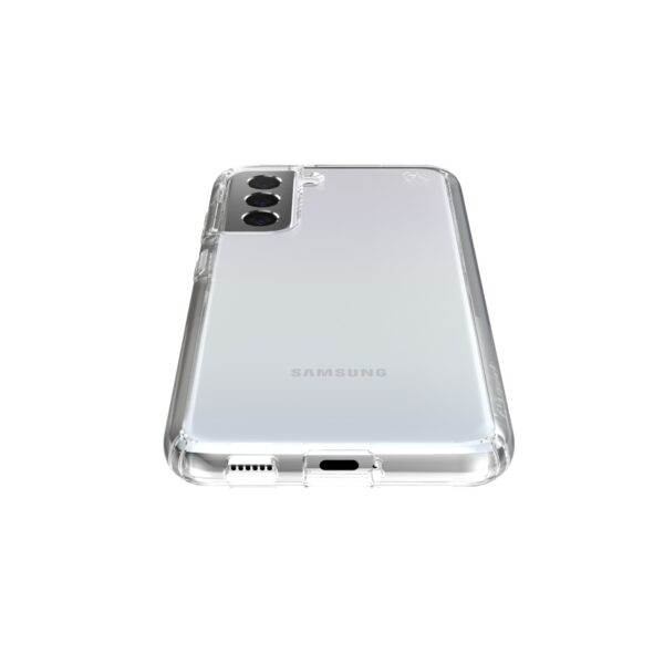 New Speck Presidio Perfect Clear Clear Back Cover Cell Phone Cover for the Samsung Galaxy S21