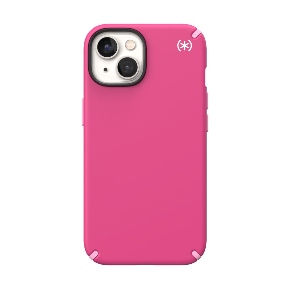 Speck Presidio2 Pro Cell Phone Case for the Apple iPhone 14 Pink