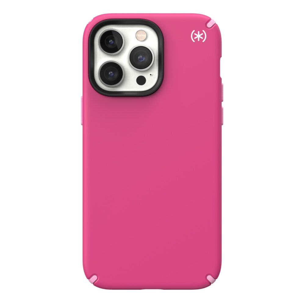 Speck Presidio2 Pro Cell Phone Case for the Apple iPhone 14 Pro Max Pink