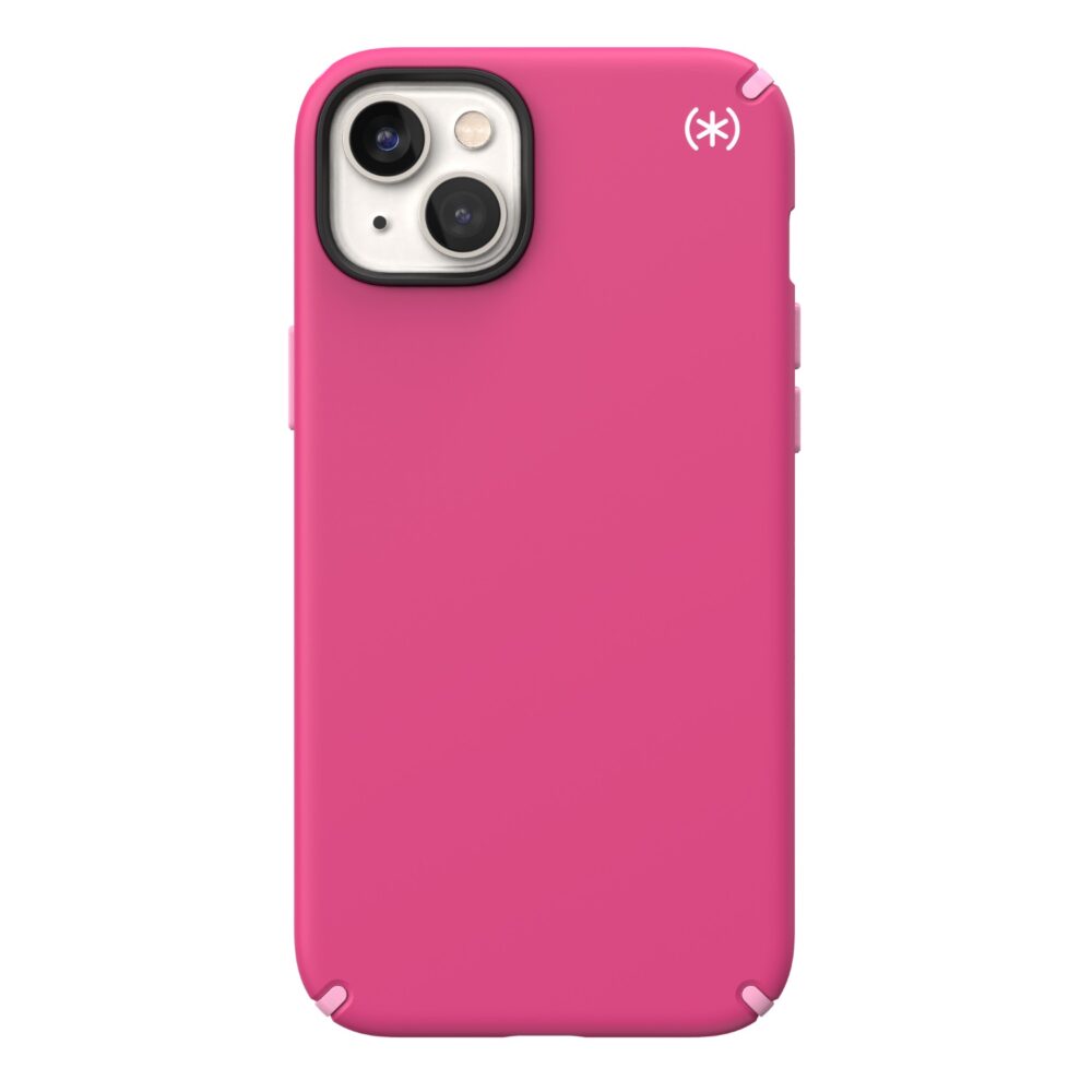 Speck Presidio2 Pro Cell Phone Case for the Apple iPhone 14 Plus Pink