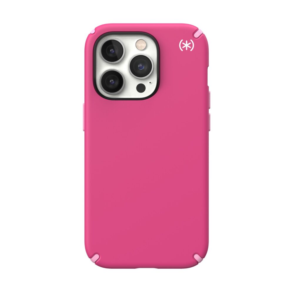 Speck Presidio2 Pro Cell Phone Case for the Apple iPhone 14 Pro Pink