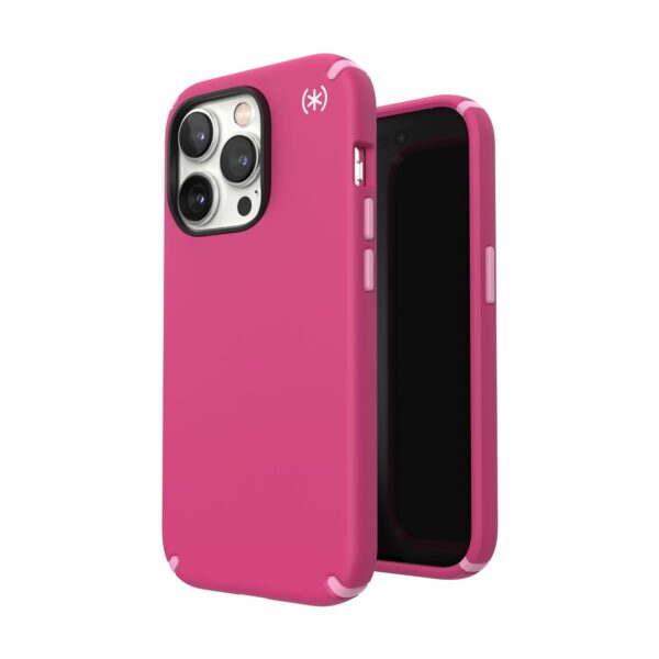 Pink Speck Presidio2 Pro Magsafe Cell Phone Case for the Apple iPhone 14 Pro