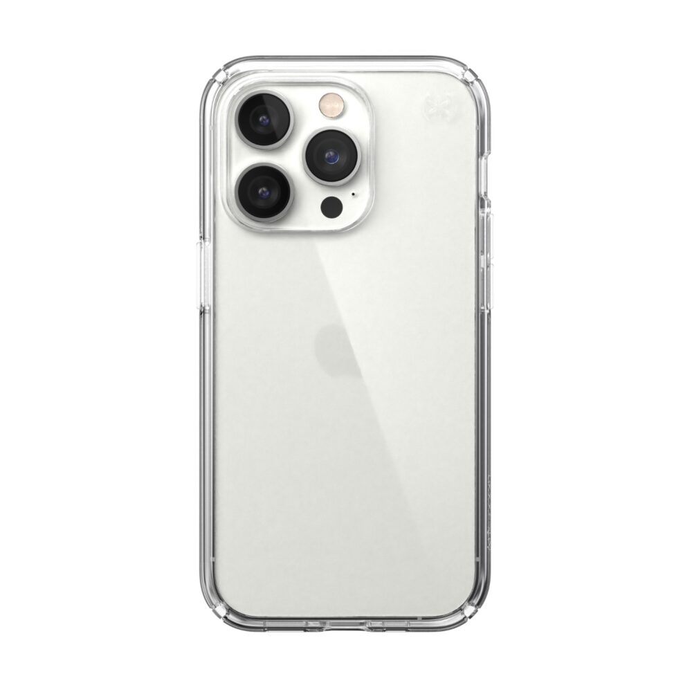 Speck Presidio Perfect Clear Cell Phone Case for the Apple iPhone 14 Pro