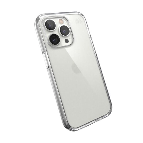 Speck Presidio Perfect Clear Cell Phone Cover for the Apple iPhone 14 Pro