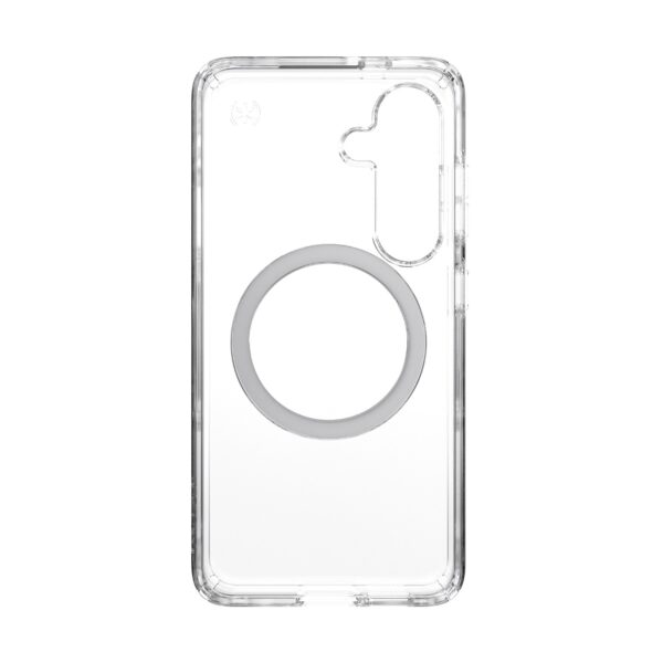 Samsung Galaxy S25 Case - Speck Presdio Perfect Clear MagSafe Protective Cover - Clear