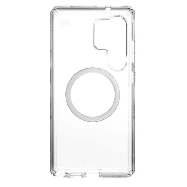 Samsung Galaxy S25 Ultra Case - Speck Presdio Perfect Clear MagSafe Protective Cover - Clear