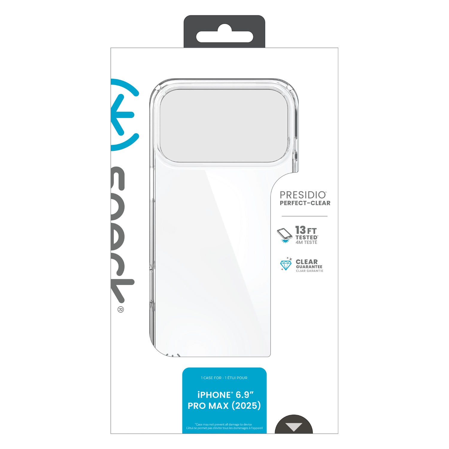 Apple iPhone 17 Pro Max Speck Presidio Perfect Clear Case – Clear - Image 10
