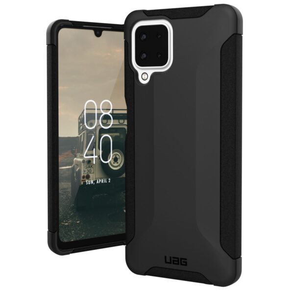 UAG Scout Cell Phone Case for the Samsung Galaxy A22 4G Black