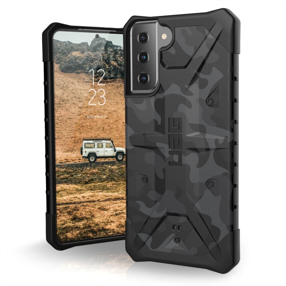 New UAG Pathfinder SE Camo Back Cover Cell Phone Case for the Samsung Galaxy S21+