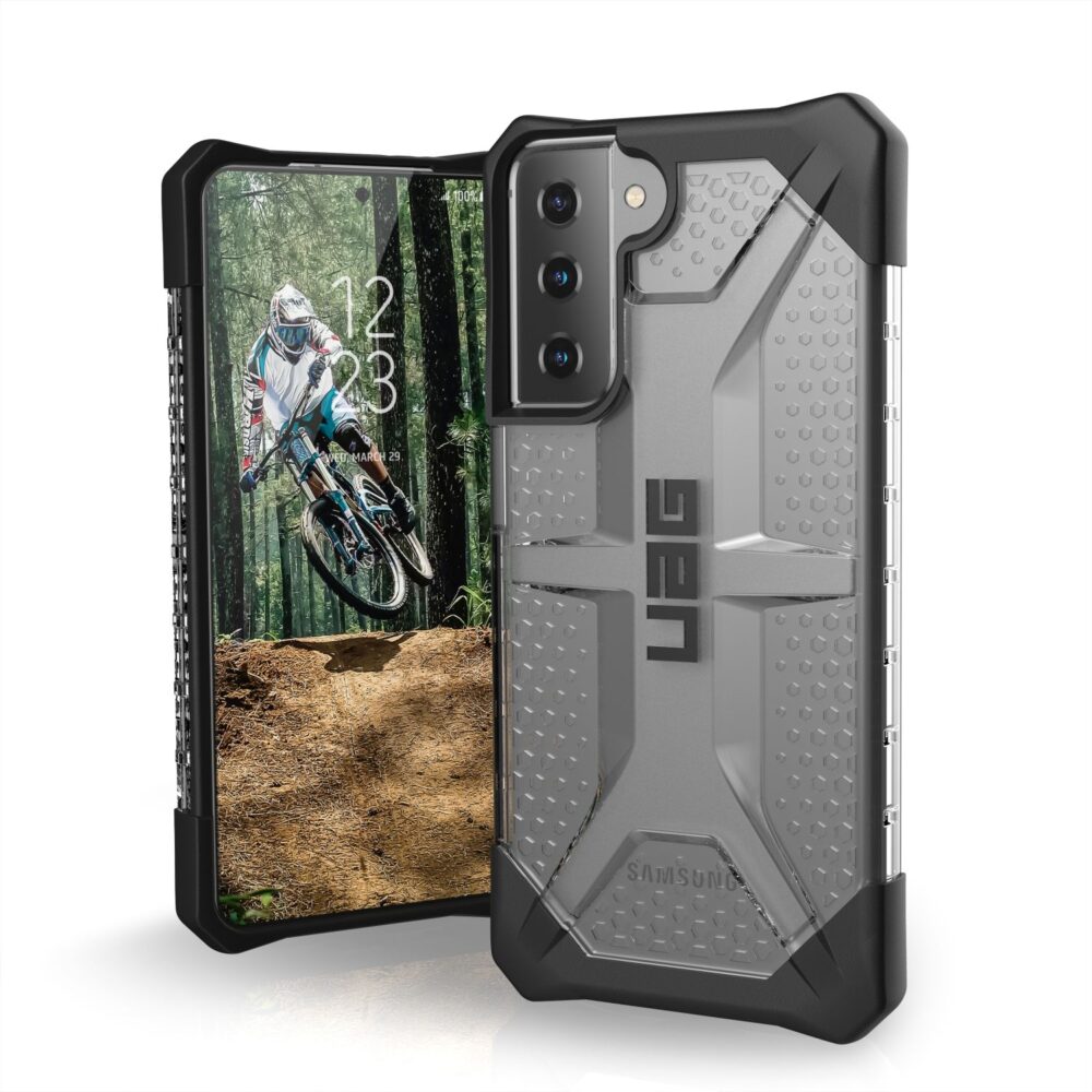 New UAG Plasma Clear Back Cover Cell Phone Case for the Samsung Galaxy S21