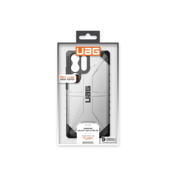 UAG Samsung Galaxy S23 Ultra Plasma Case - Ice - Image 5