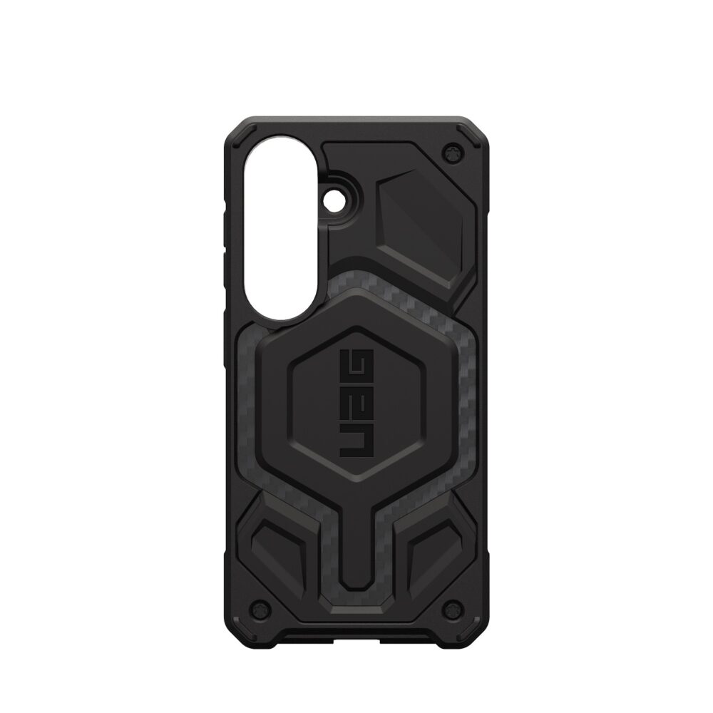 Samsung Galaxy S26 UAG Monarch Pro Magnetic Case – Carbon Fibre