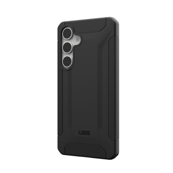 Back view of the UAG Scout black cover for Samsung Galaxy S24 FE