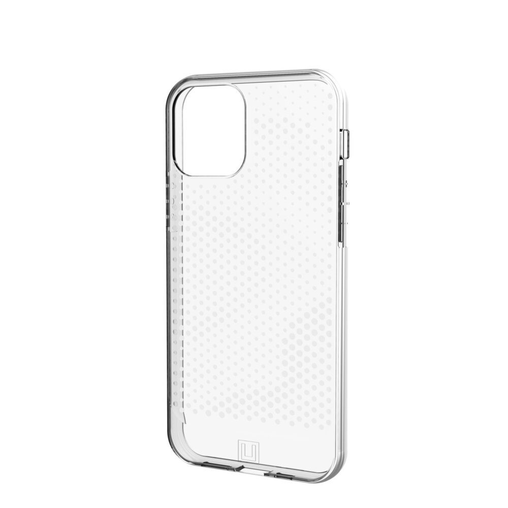 New UAG U Lucent Ice Back Cover Cell Phone Case for the Apple iPhone 12,iPhone 12 Pro