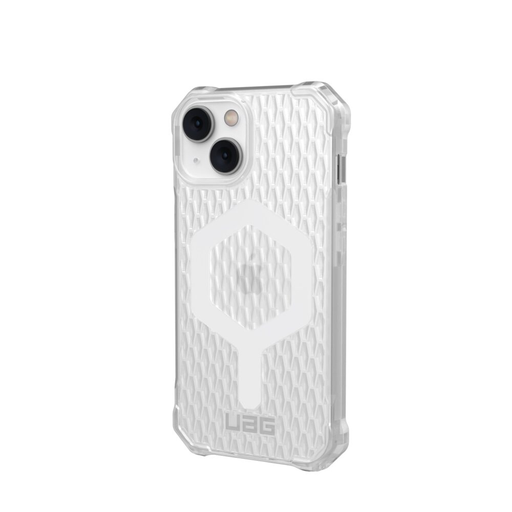 UAG Essential Armor Magsafe Cell Phone Case for the Apple iPhone 14 Ice
