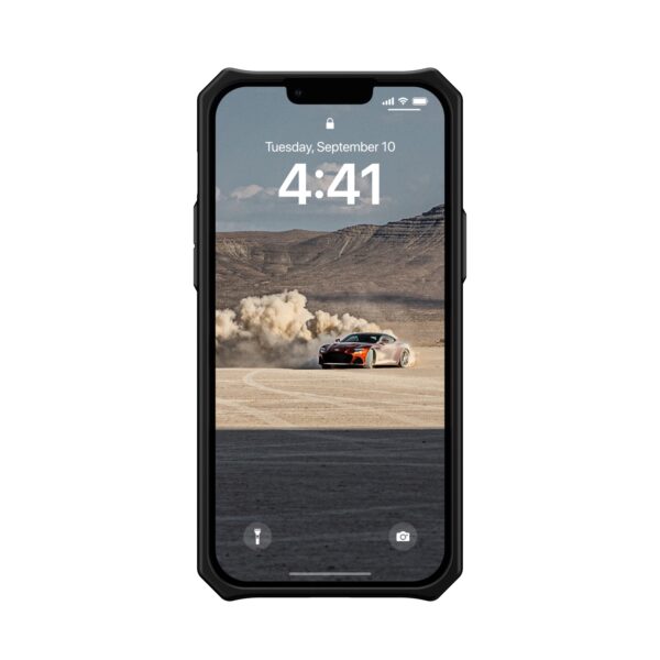 UAG Monarch Cell Phone Cover for the Apple iPhone 14 Plus Carbon