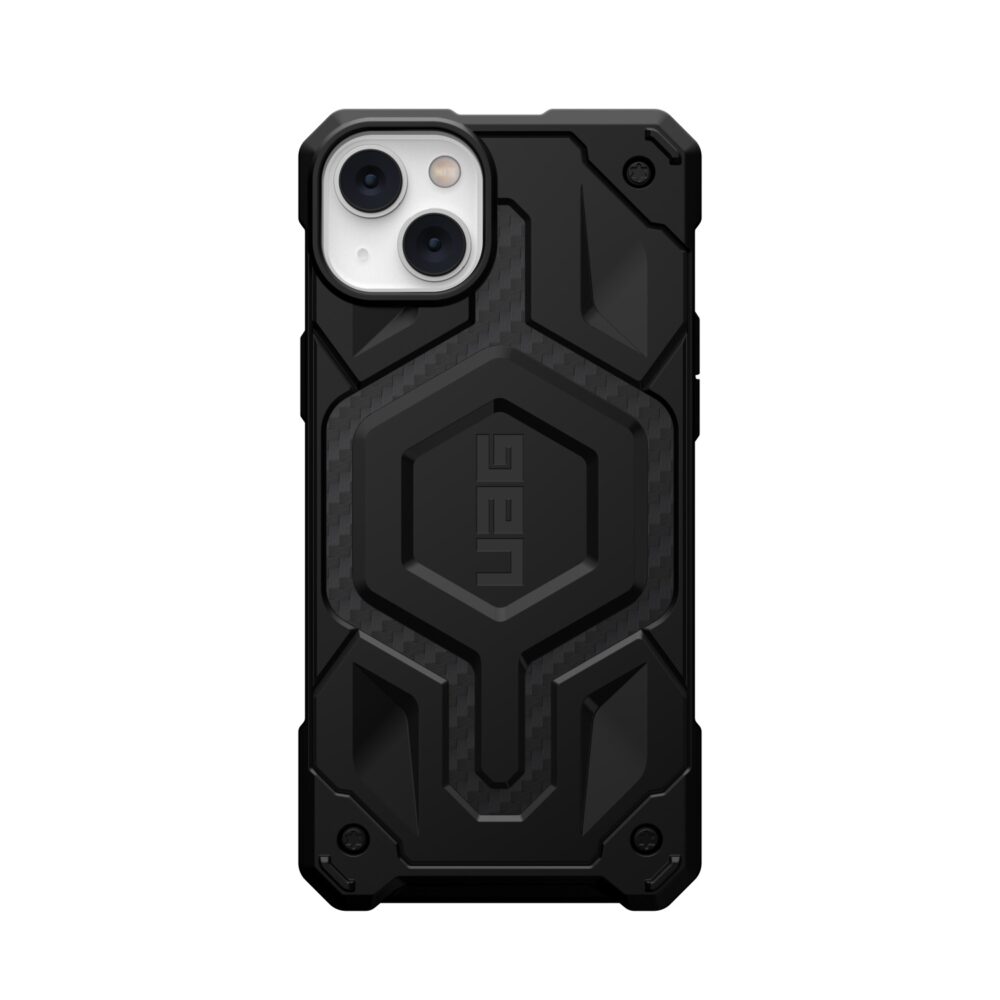 UAG Monarch Pro Magsafe Cell Phone Case for the Apple iPhone 14 Plus Carbon