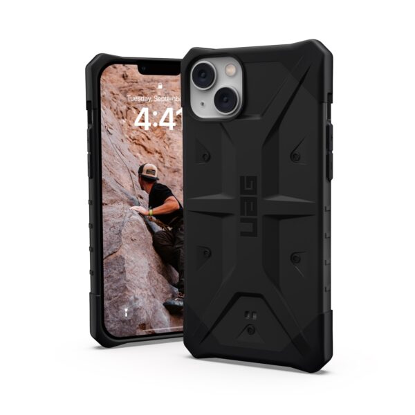 Black UAG Pathfinder Cell Phone Case for the Apple iPhone 14 Plus