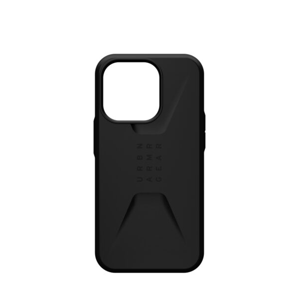 Black UAG Civilian Cell Phone Case for the Apple iPhone 14 Pro