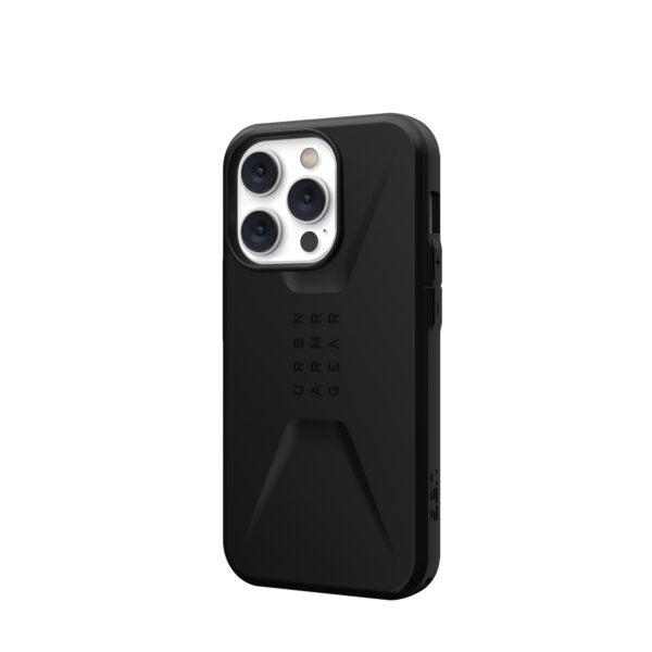 UAG Civilian Cell Phone Cover for the Apple iPhone 14 Pro Black