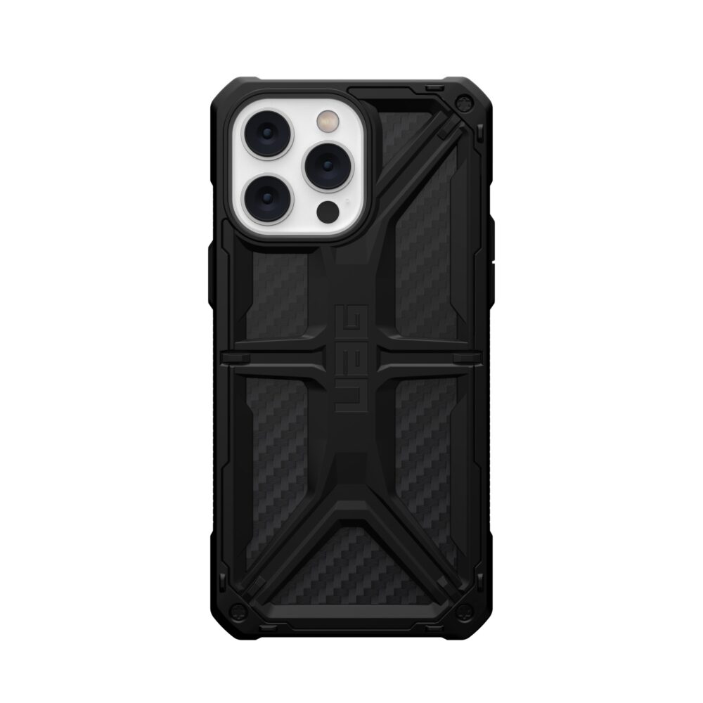 UAG Monarch Cell Phone Case for the Apple iPhone 14 Pro Max Carbon