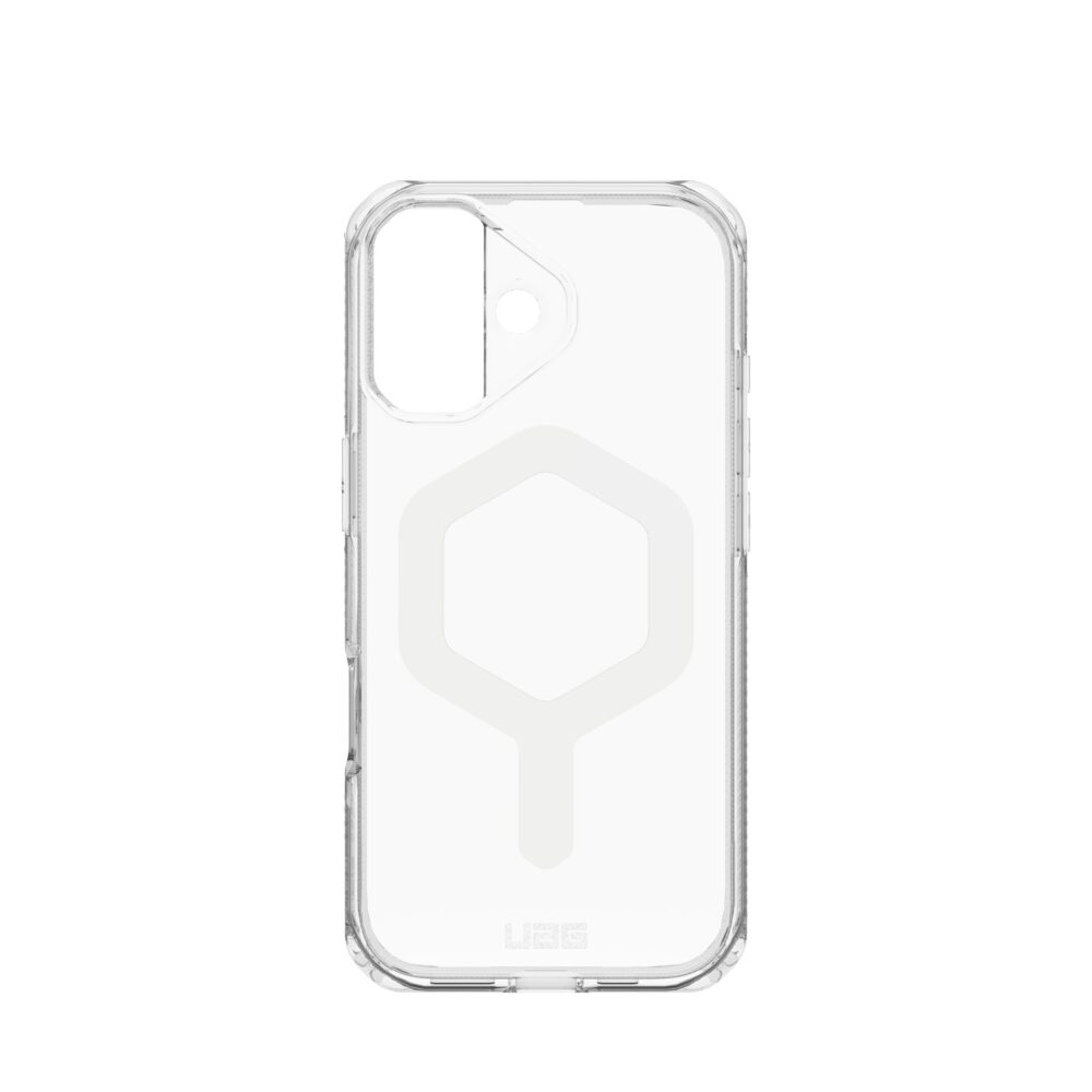 Apple iPhone 17 UAG Plyo Magsafe Case – Ice & White
