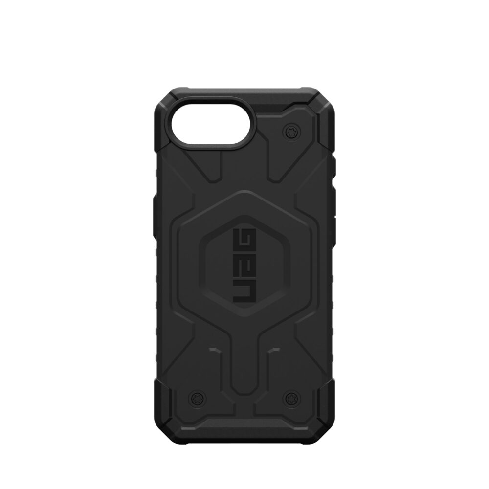 Back panel of the iPhone 16e Pathfinder cover with military-grade build and MagSafe compatibility
