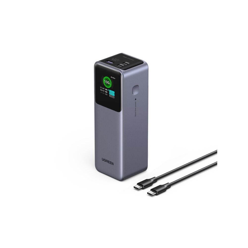 UGREEN 20000mAh Nexode PD Power Bank - 130W - Grey