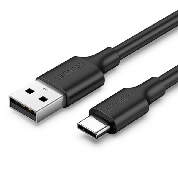 UGREEN 18W USB To Type-C Cable - Fast Charge 1m Black