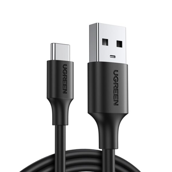 UGREEN 18W USB To Type-C Cable - Fast Charge 1m Black - Image 2