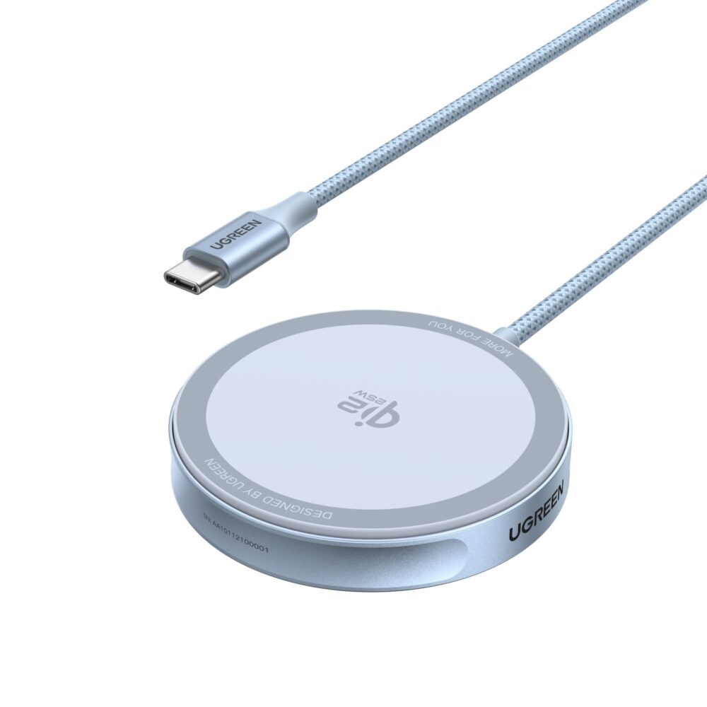 UGREEN 25W Magnetic Wireless Charger - Silver