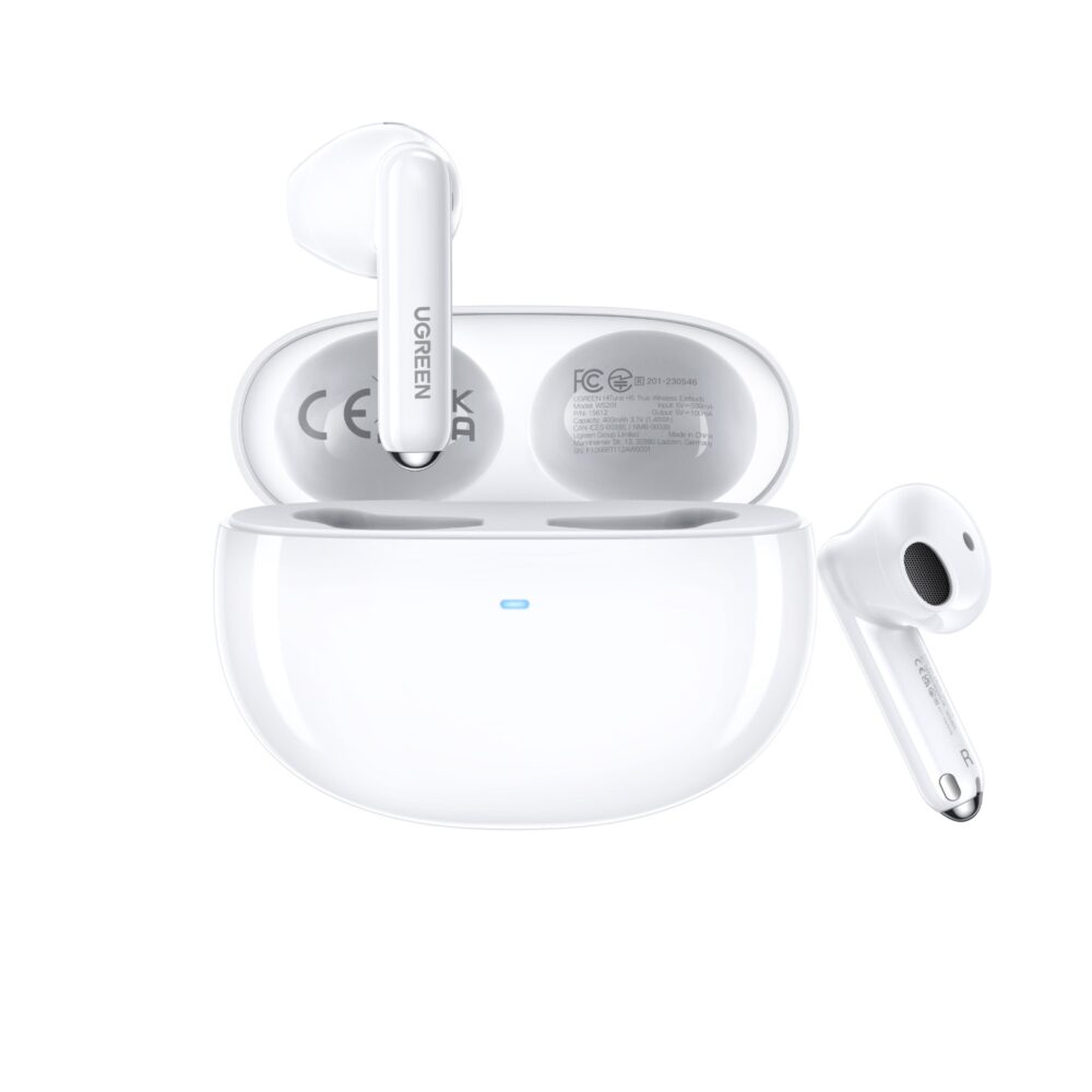 UGREEN HiTune T3 Pro True Wireless ANC Earbuds – White